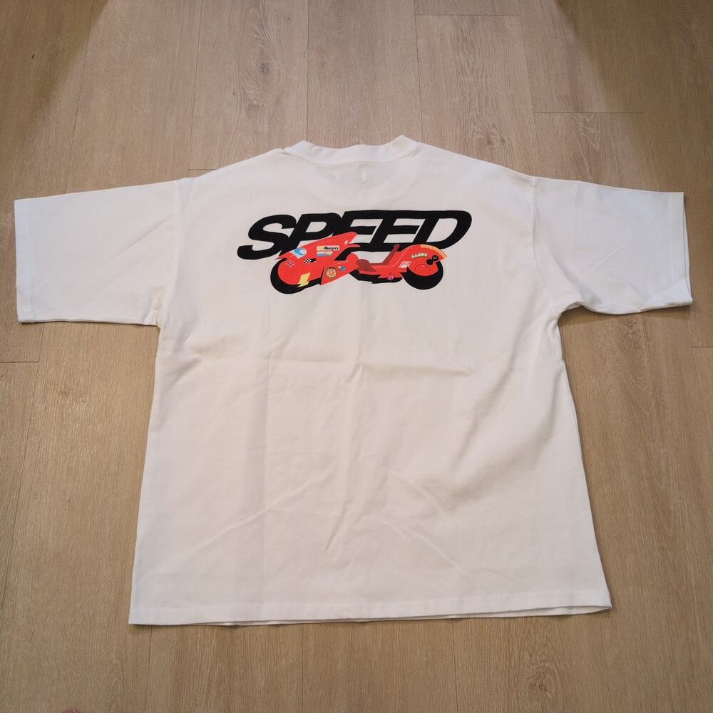 Allegory Speed Adult Medium Shirt Motorcycle Akira Biker Skater Streetwear